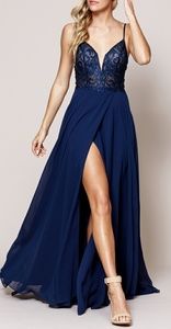 New formal Prom, New Year,s Eve, bridesmaid, homecoming,   dress BLACK